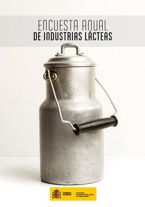 Encuesta anual de industrias lácteas (solo portada)